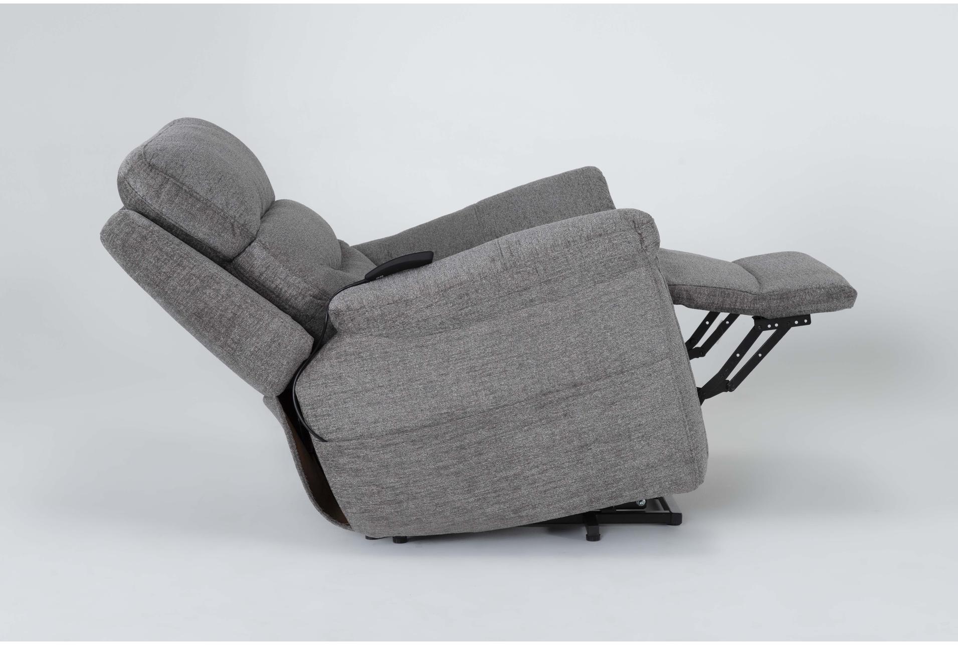 harvest boulder grey oversized power lift recliner with power headrest power lumbar & usb | wallaway 14 harvest boulder grey oversized power lift recliner with power headrest power lumbar & usb | wallaway