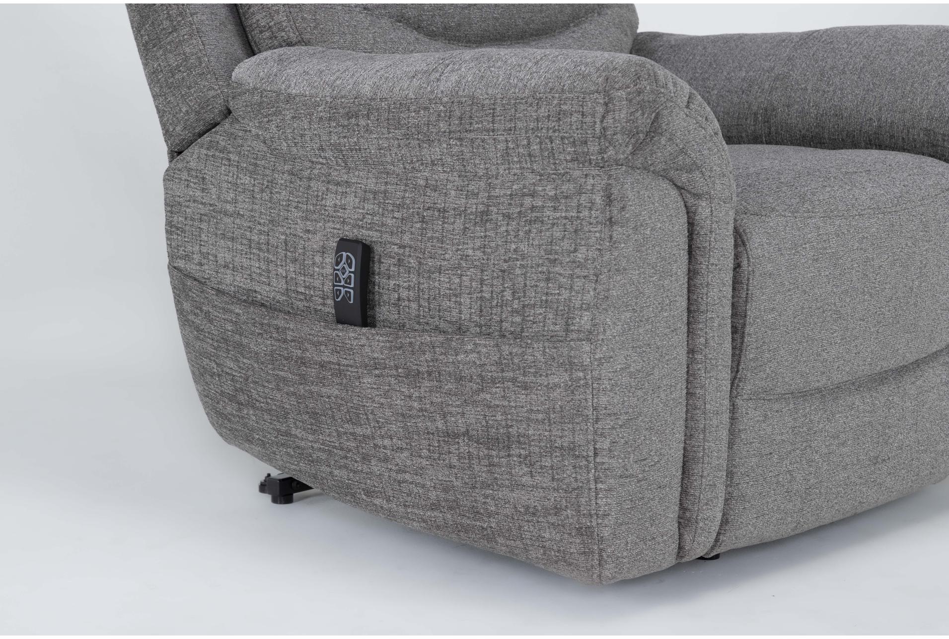 harvest boulder grey oversized power lift recliner with power headrest power lumbar & usb | wallaway 17 harvest boulder grey oversized power lift recliner with power headrest power lumbar & usb | wallaway