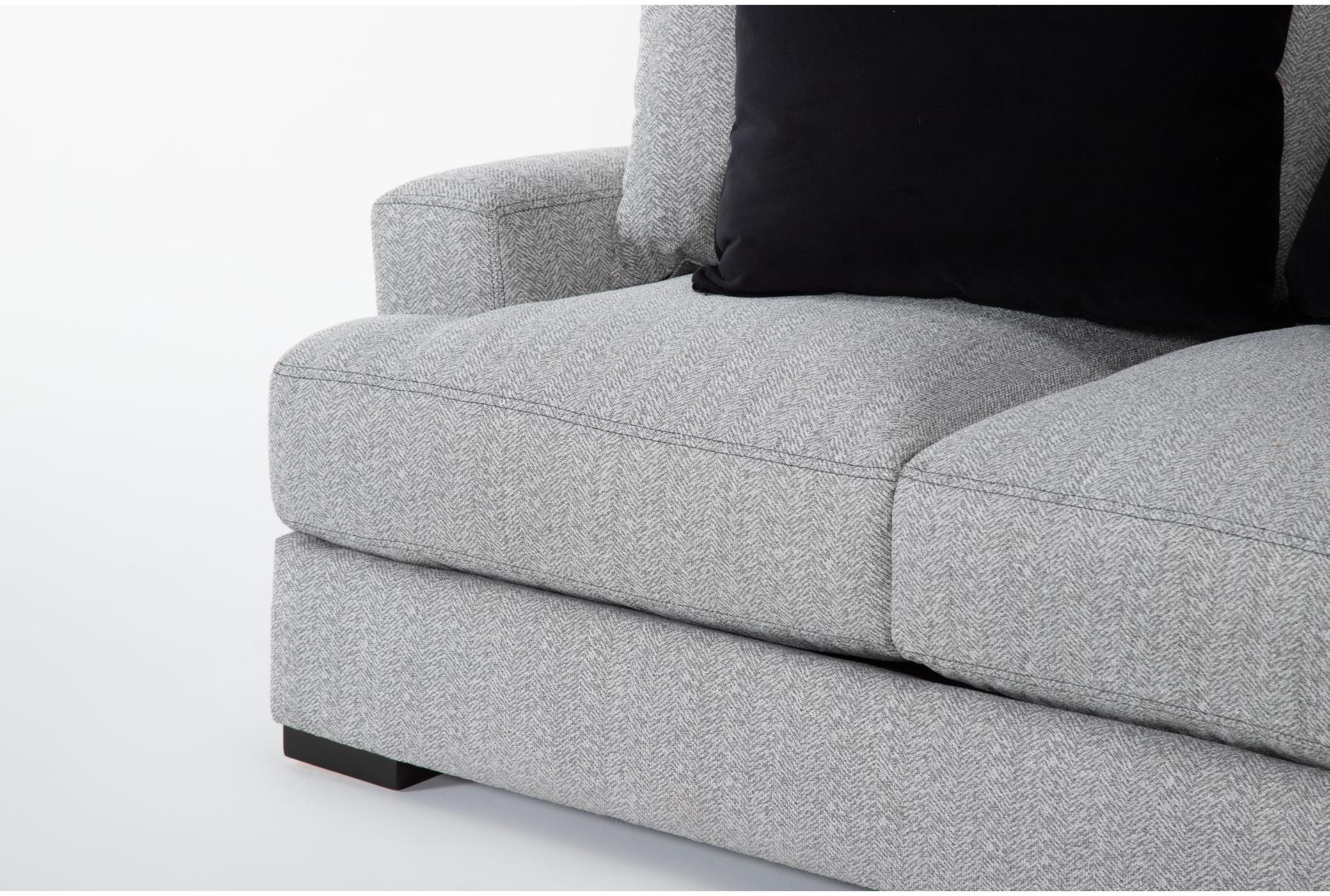 brock 67" fabric grey chenille loveseat 9 brock 67" fabric grey chenille loveseat
