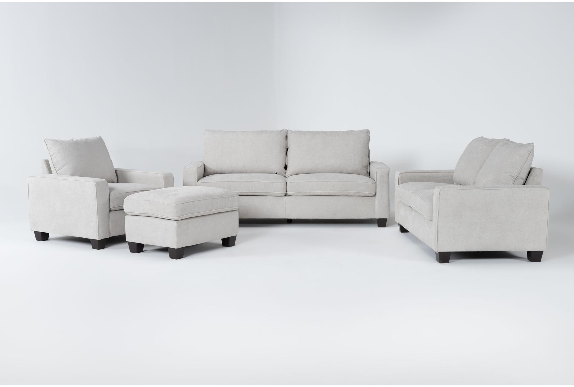reid buff beige fabric 4 piece living room set 1 reid buff beige fabric 4 piece living room set