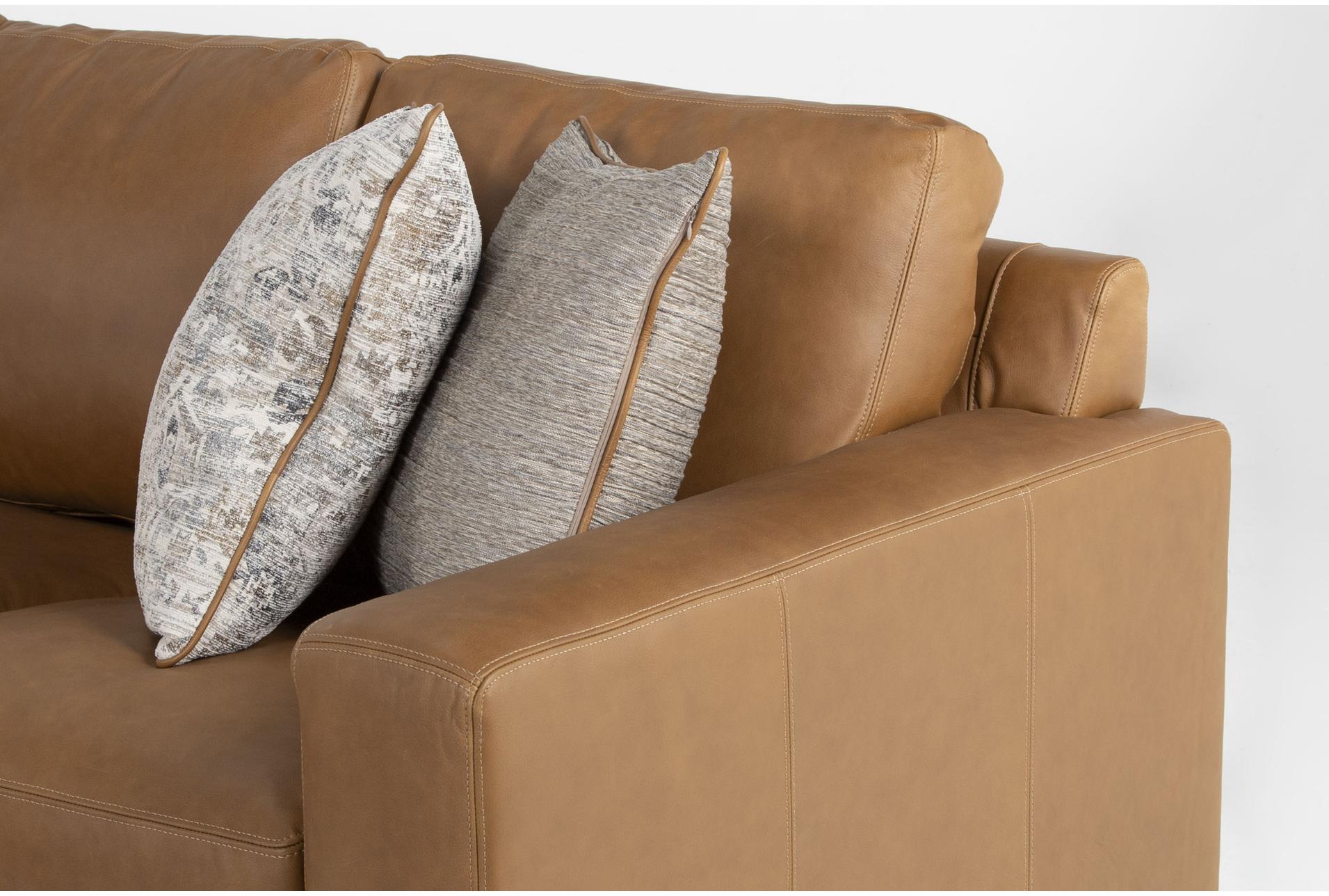 big sur saddle brown leather 99" sofa & loveseat set 11 big sur saddle brown leather 99" sofa & loveseat set