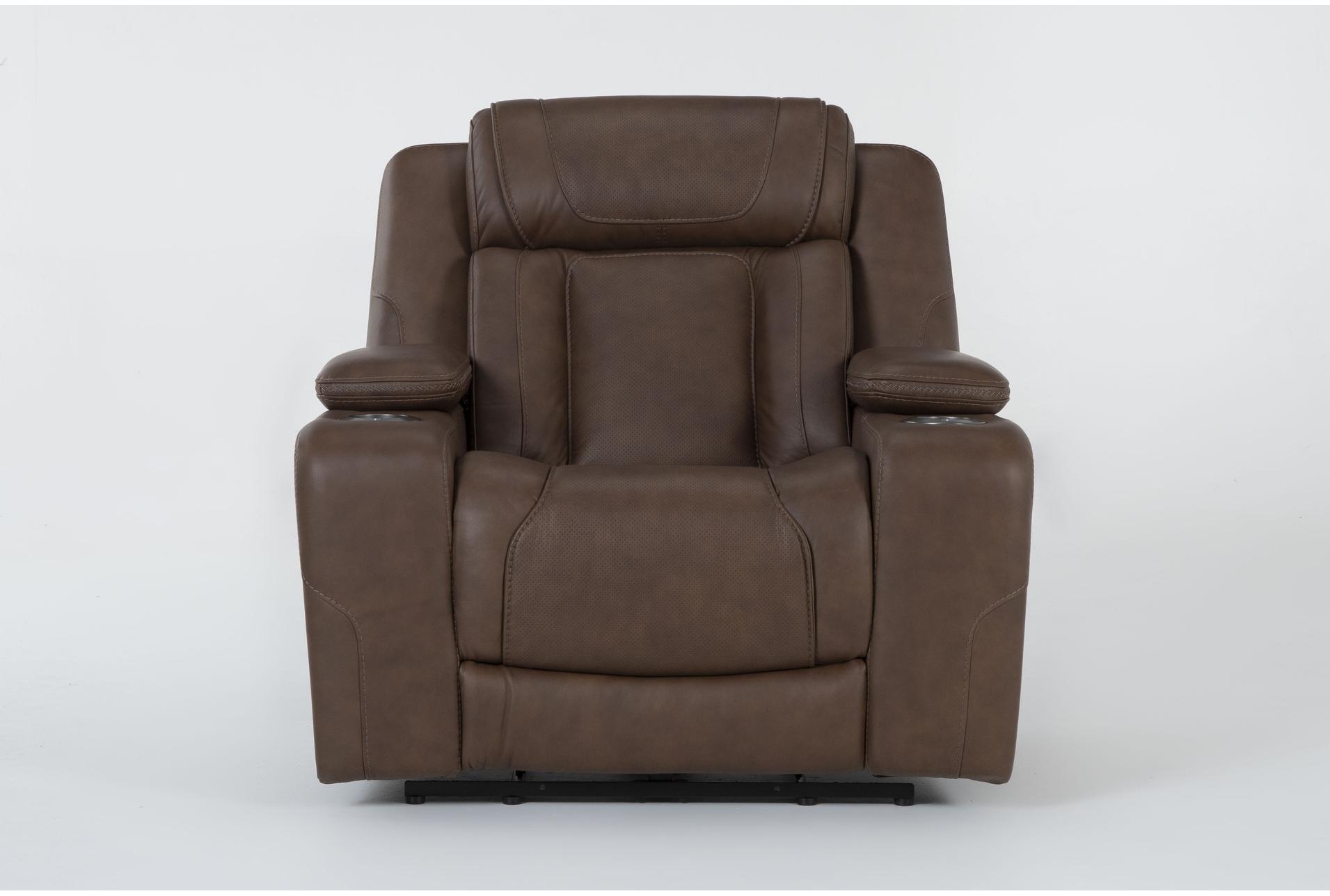 charter leather power zero gravity oversized recliner with power headrest & usb | cup holders | flat 1 charter leather power zero gravity oversized recliner with power headrest & usb | cup holders | flat
