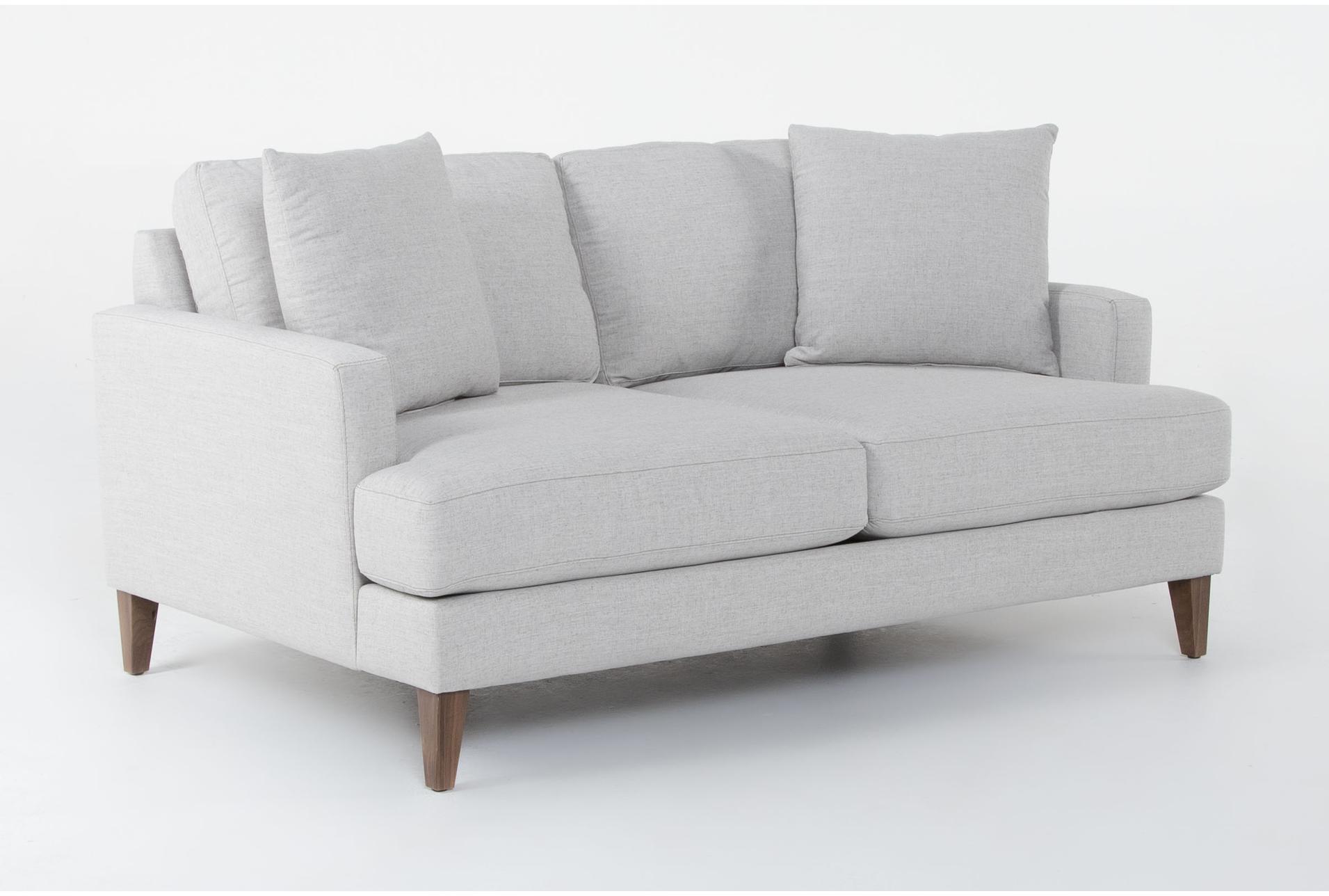 astor 68" fabric grey weave condo sofa 4 astor 68" fabric grey weave condo sofa