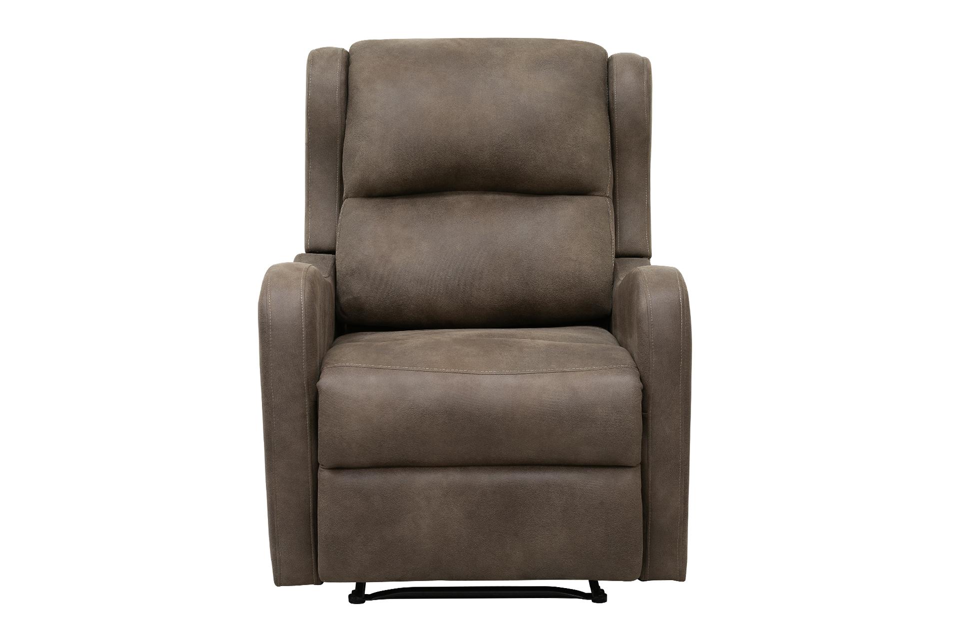 brentwood 30" brown microfiber manual recliner 11 brentwood 30" brown microfiber manual recliner