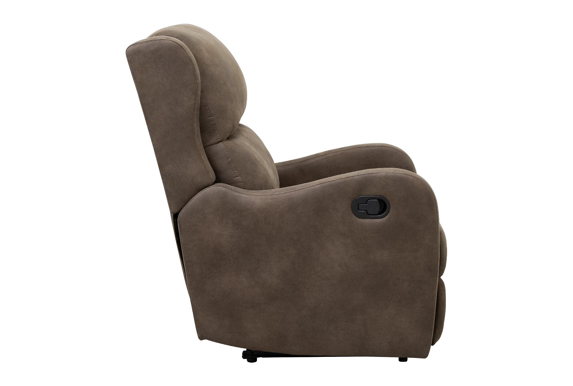 brentwood 30" brown microfiber manual recliner 12 brentwood 30" brown microfiber manual recliner