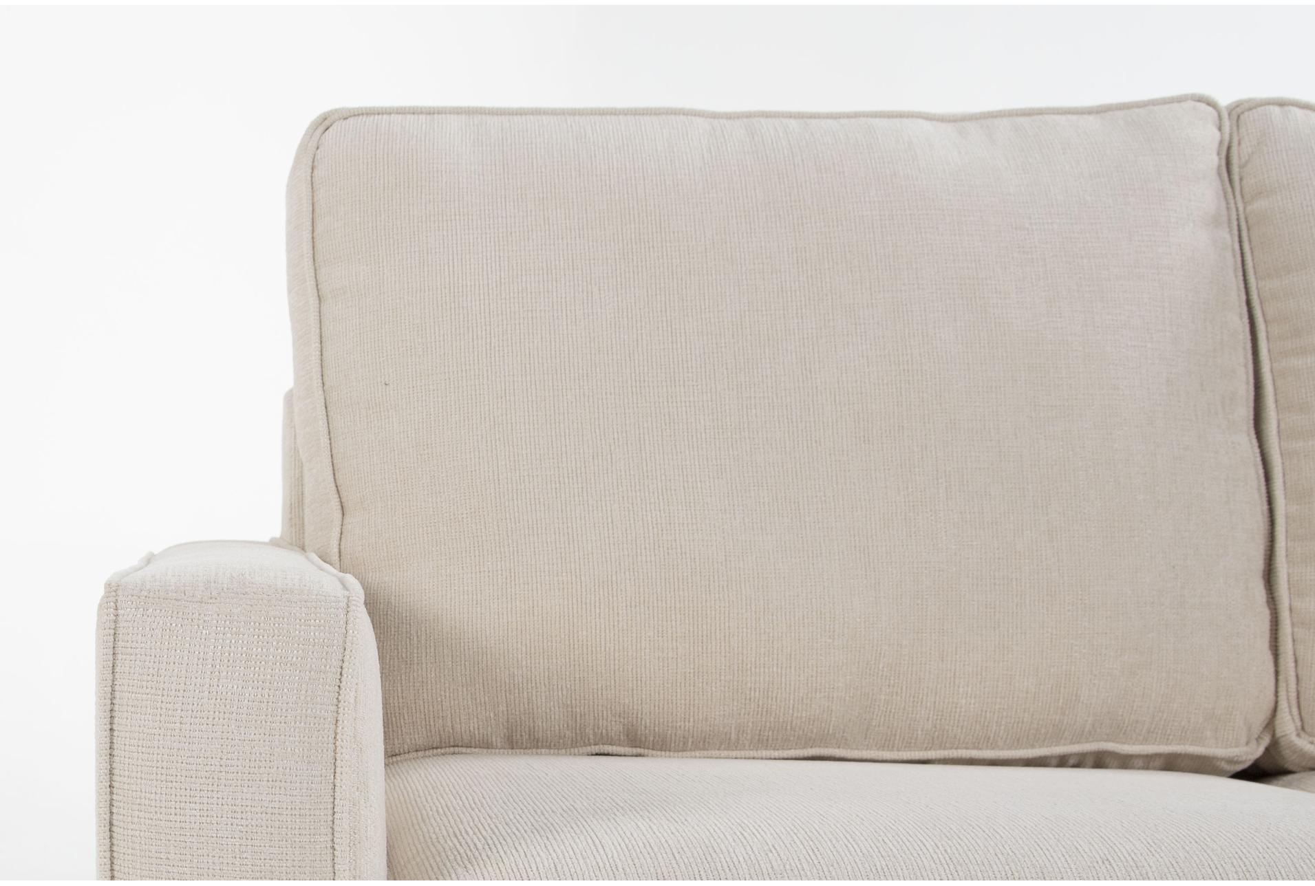 mathers cream beige white fabric 125" 2 piece l-shaped sectional with left arm facing sofa + right arm facing corner chaise & ottoman 9 mathers cream beige white fabric 125" 2 piece l-shaped sectional with left arm facing sofa + right arm facing corner chaise & ottoman